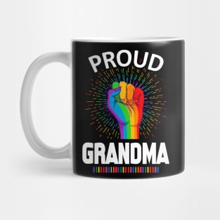 Proud Grandma Gay Lgbt Mug